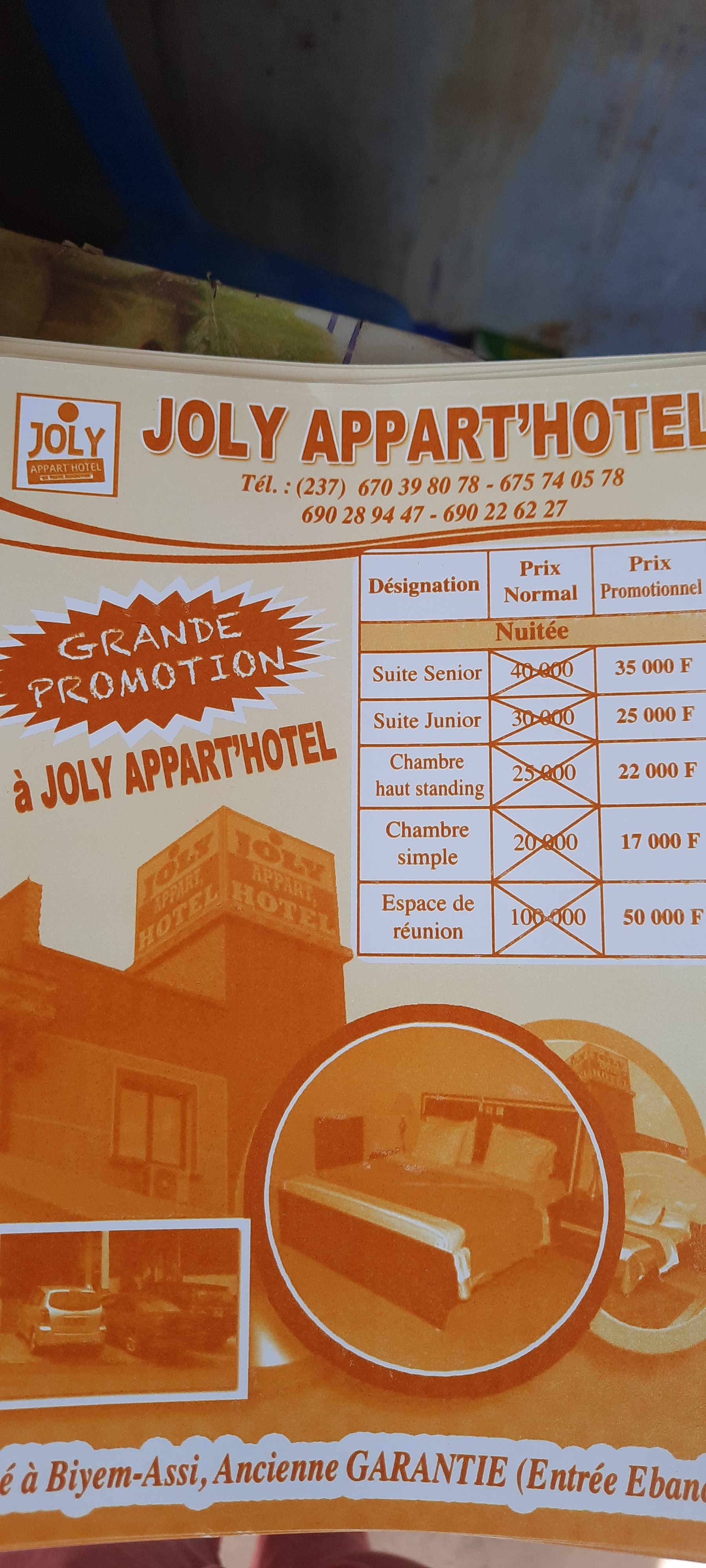 joly appart hôtel